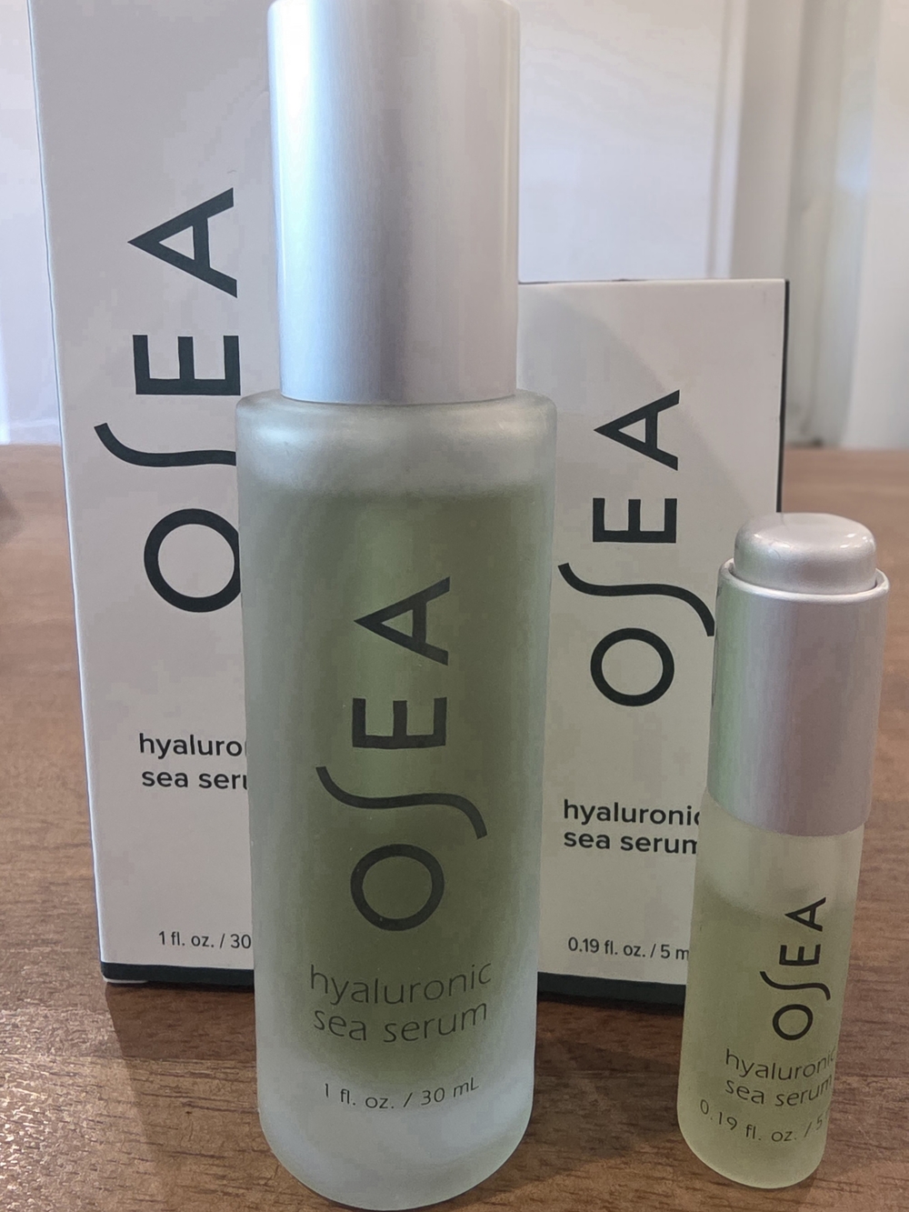 Sea Hyaluronic Sea Serum - 1 fl oz & 0.19 fl Oz Bottles - Not Used